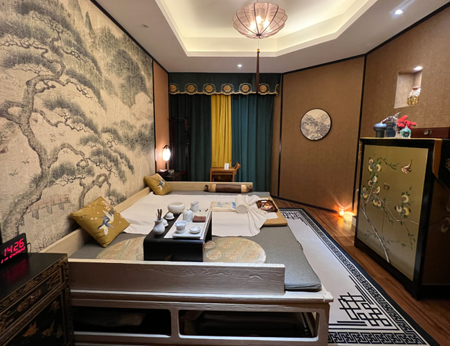 杭州拱墅足疗减压会所环境展示（二）一种真挚的艺术生活态度